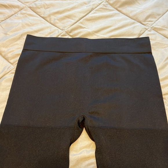 Nine West, Black leggings with tummy control. Size S/M, EUC - Picture 3 of 6